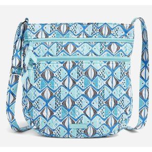 NWT Vera Bradley Trio Zip Hipseter - Go Fish Blue